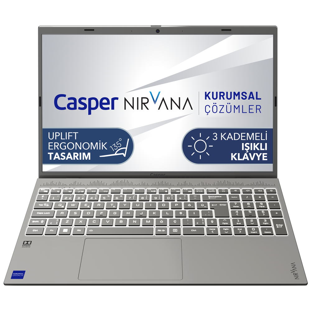 Casper Nirvana C650 Laptop Bilgisayar  C650.1235-BE00P-G-F