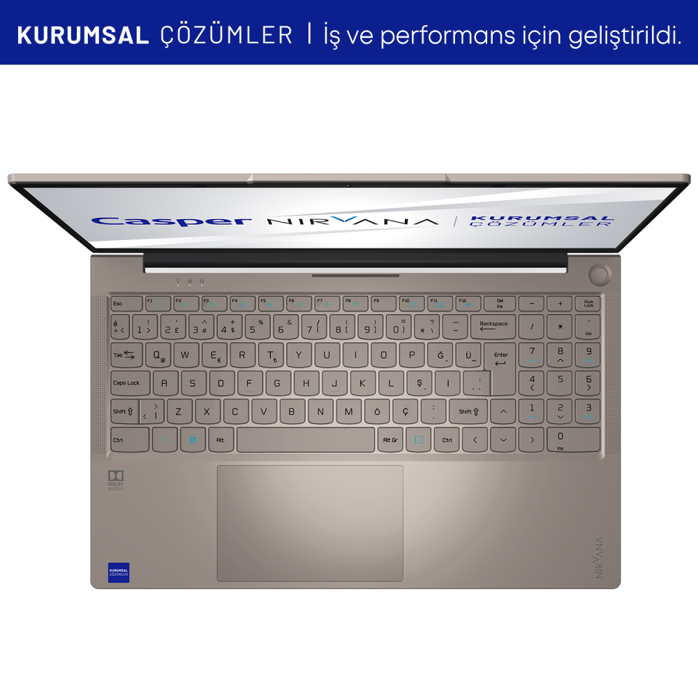Casper Nirvana X700 Laptop Bilgisayar  X700.1235-BE00X-M-F - Görsel 6