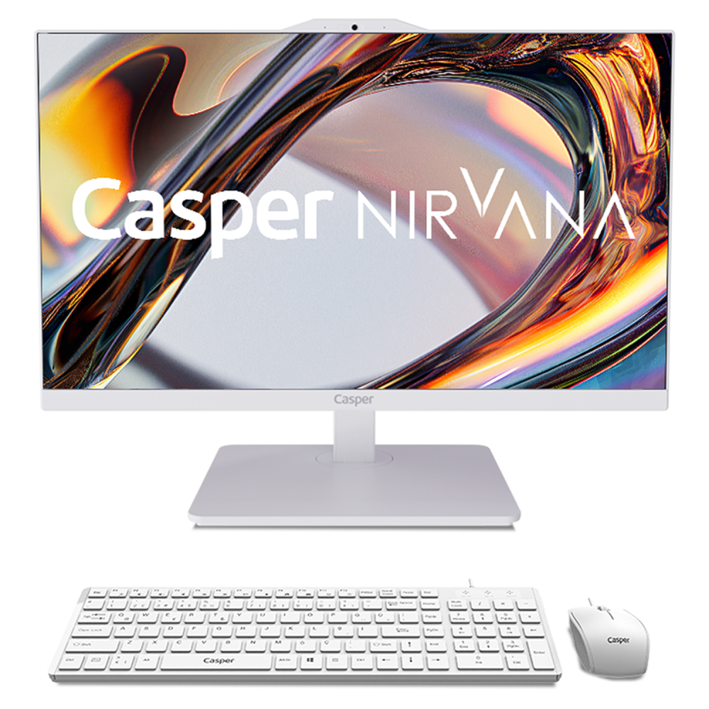 Casper Nirvana AIO A900 All In One Pc Beyaz A90.1342-BE00R-V-S - Görsel 2