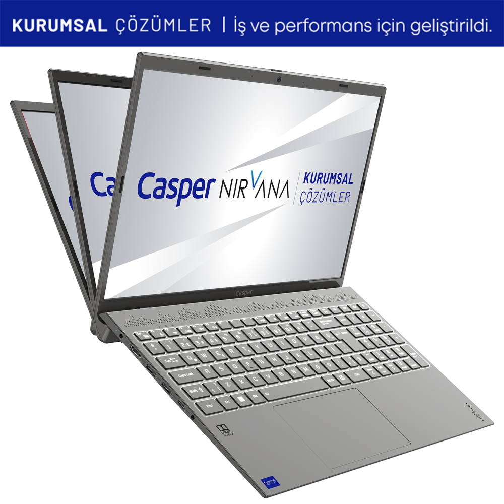 Casper Nirvana C650 Laptop Bilgisayar  C650.1235-BE00P-G-F - Görsel 5