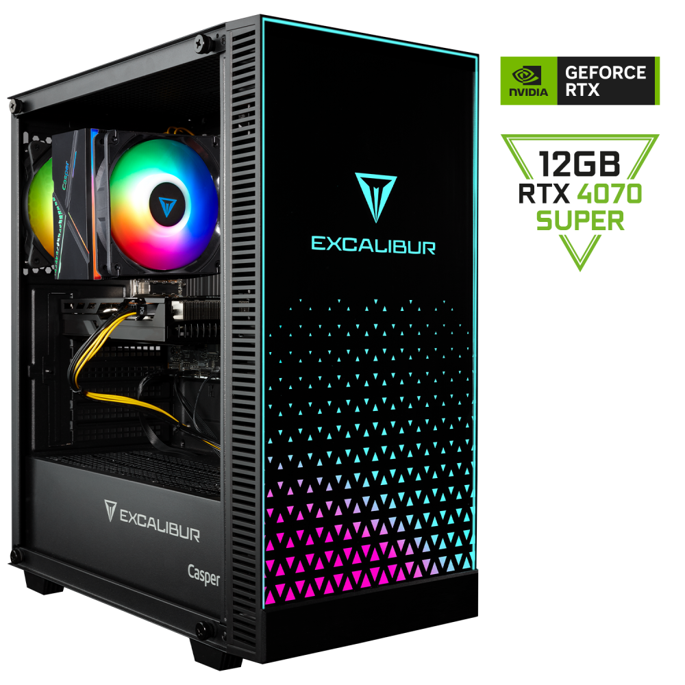 Excalibur E650 Masaüstü Oyun Bilgisayarı  E65H.137F-BQ70X-0HE
