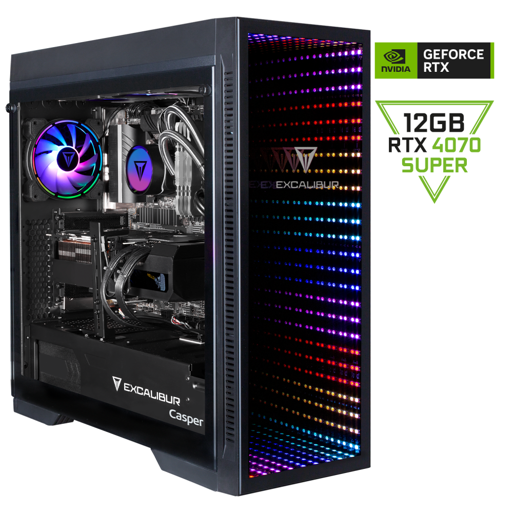 Excalibur E750 Masaüstü Oyun Bilgisayarı  E75H.137F-DQ70X-0SE