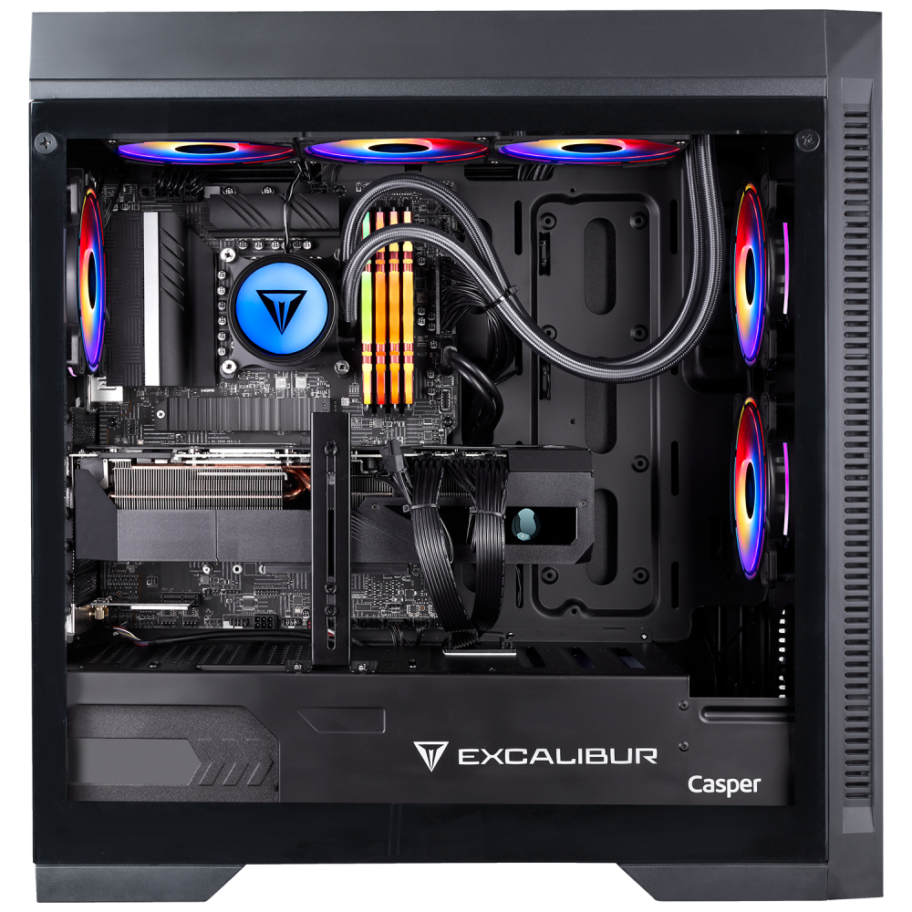 Excalibur E750 Masaüstü Oyun Bilgisayarı  E75H.144F-BEB0X-0SD - Görsel 4